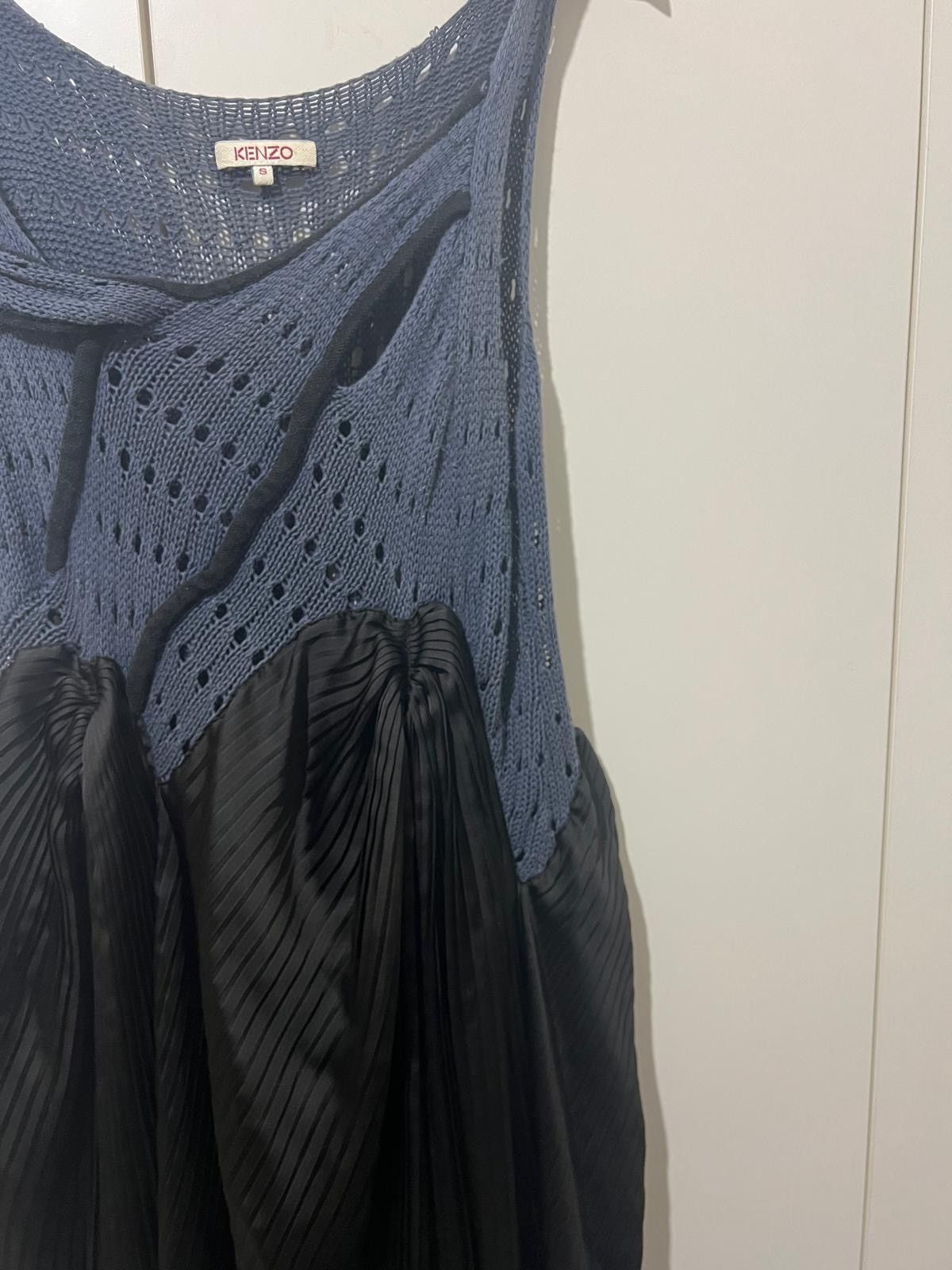 Kenzo Deconstructed knit and pleats dress Size S / US 4 / IT 40 - 5 Thumbnail