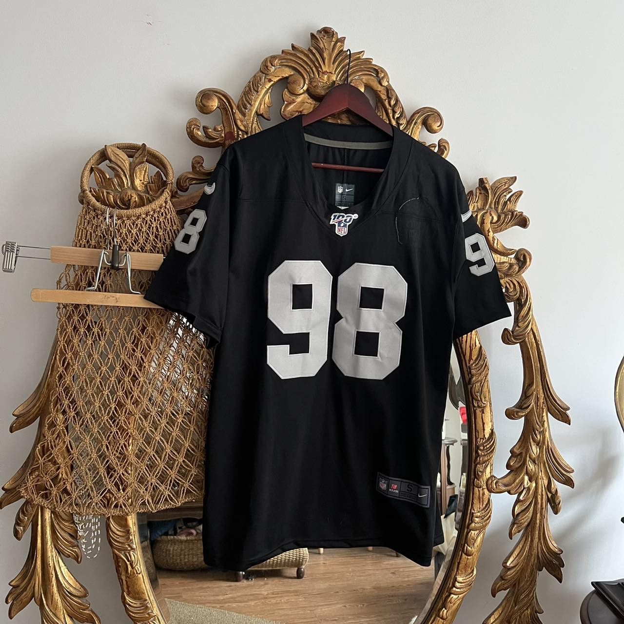 NFL Nike NFL Las Vegas Raiders Jersey CROSBY Mens Size Small Size US S / EU 44-46 / 1 - 1 Thumbnail