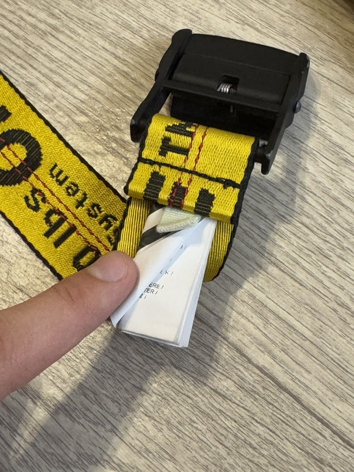 Off-White 🔷Off-White Industrial Belt🔷 Size ONE SIZE - 7 Thumbnail