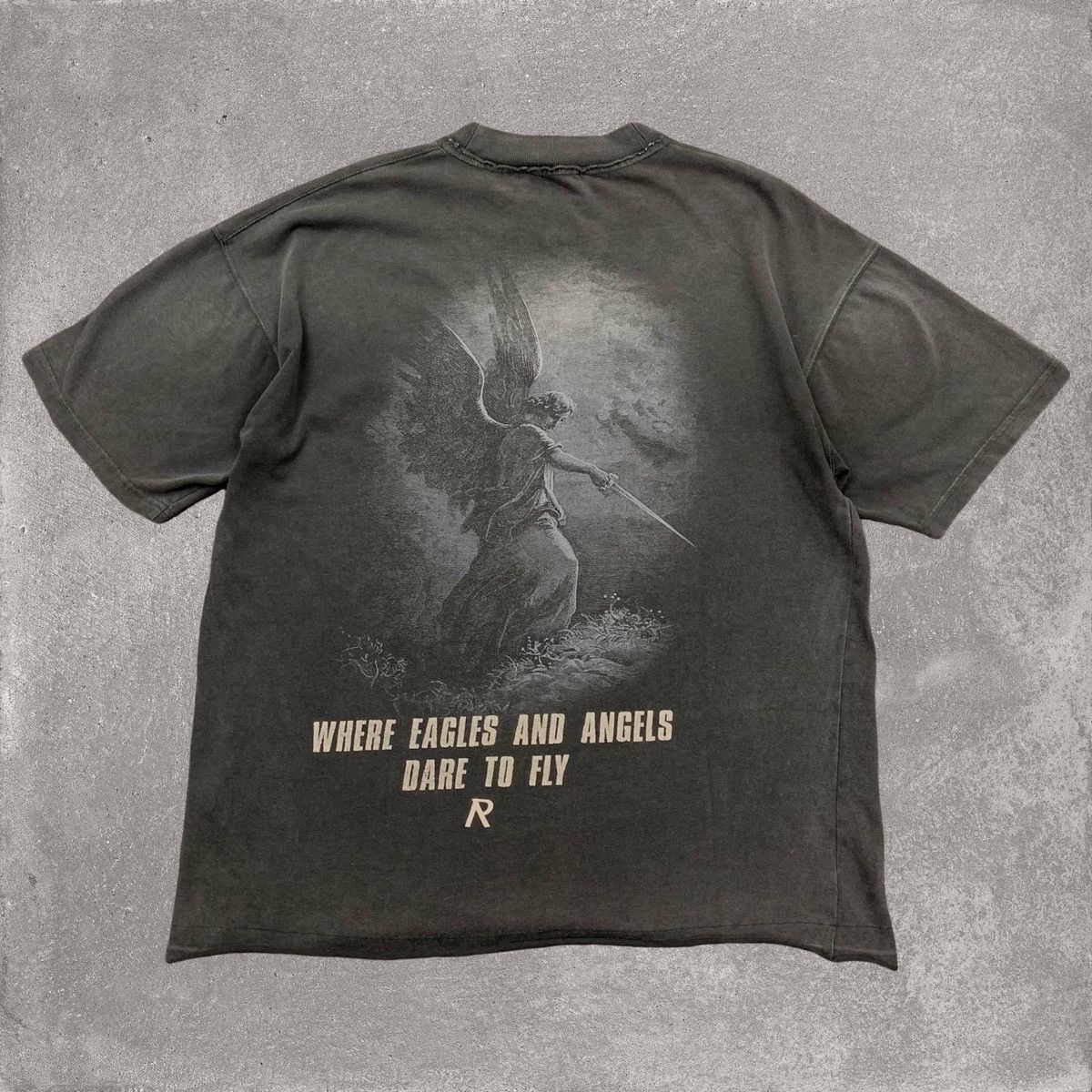 Represent Clo. Represent Small Tee Godspeed Aged Black T-Shirt Size US S / EU 44-46 / 1 - 1 Thumbnail
