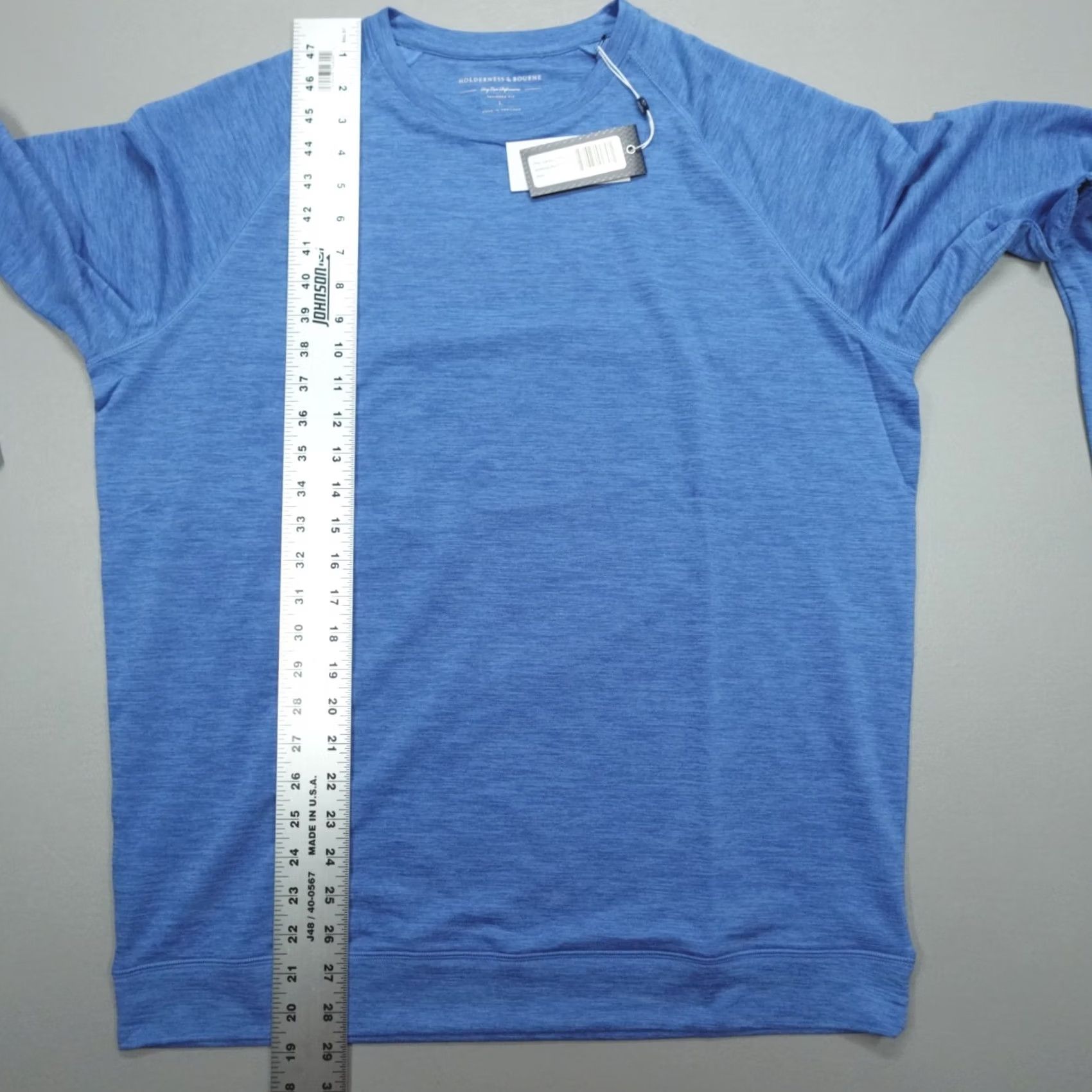 Vintage Holderness & Bourne Laidlay Golf Pullover Mens L Tailored Blue Marlin Clearance? Size US L / EU 52-54 / 3 - 6 Thumbnail