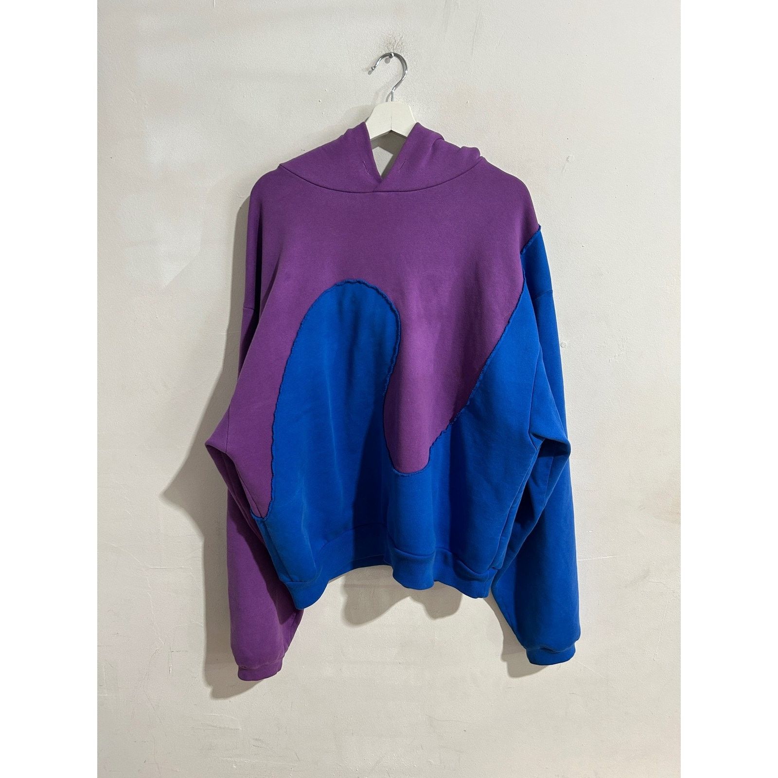 ERL ERL SWIRL HOODIE 'PURPLE' SIZE LARGE PREOWNED Size US L / EU 52-54 / 3 - 1 Thumbnail