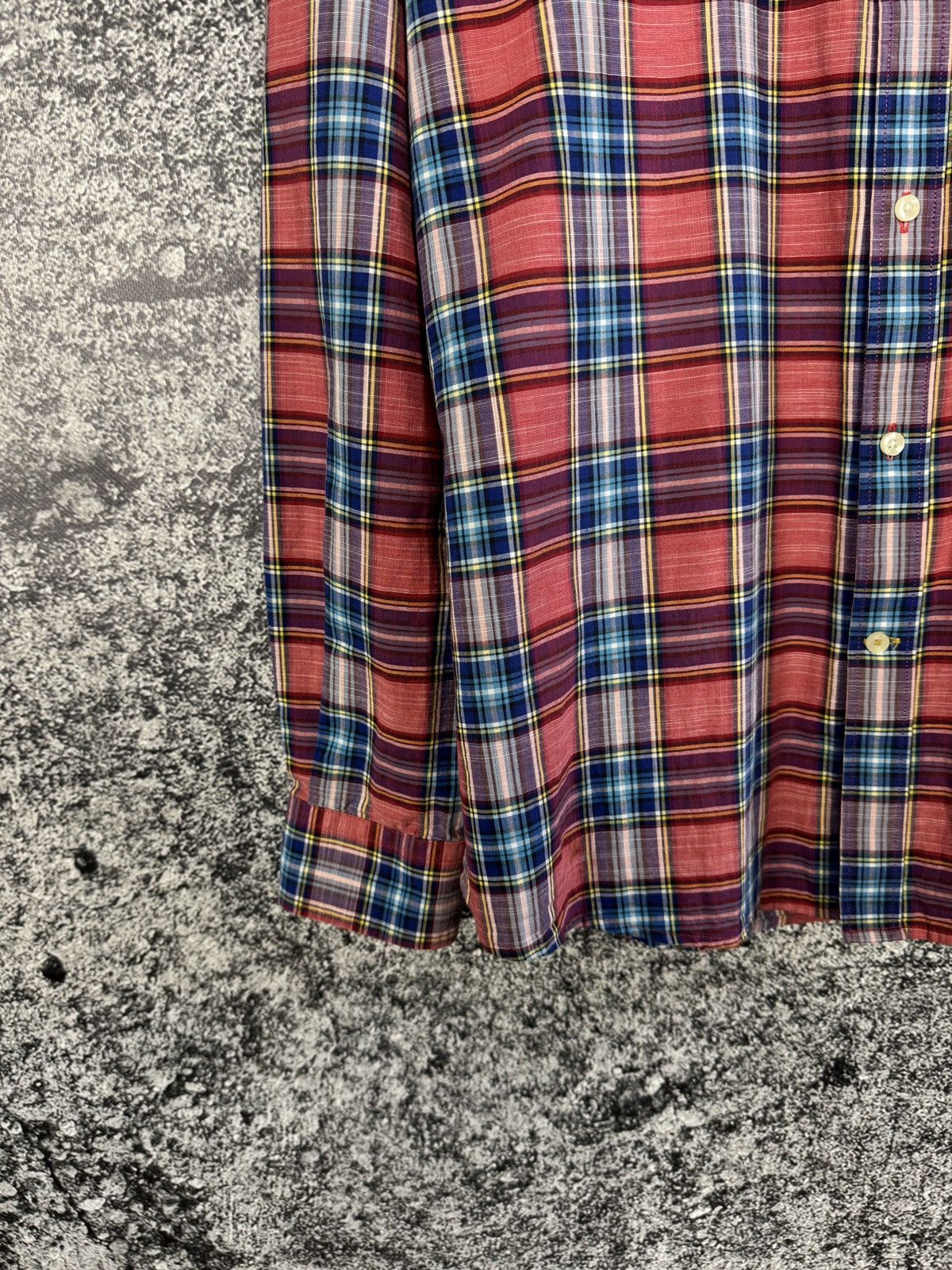 Barbour Barbour Highland Check Tailored Long Sleeve Shirt Button Up Size US L / EU 52-54 / 3 - 4 Thumbnail