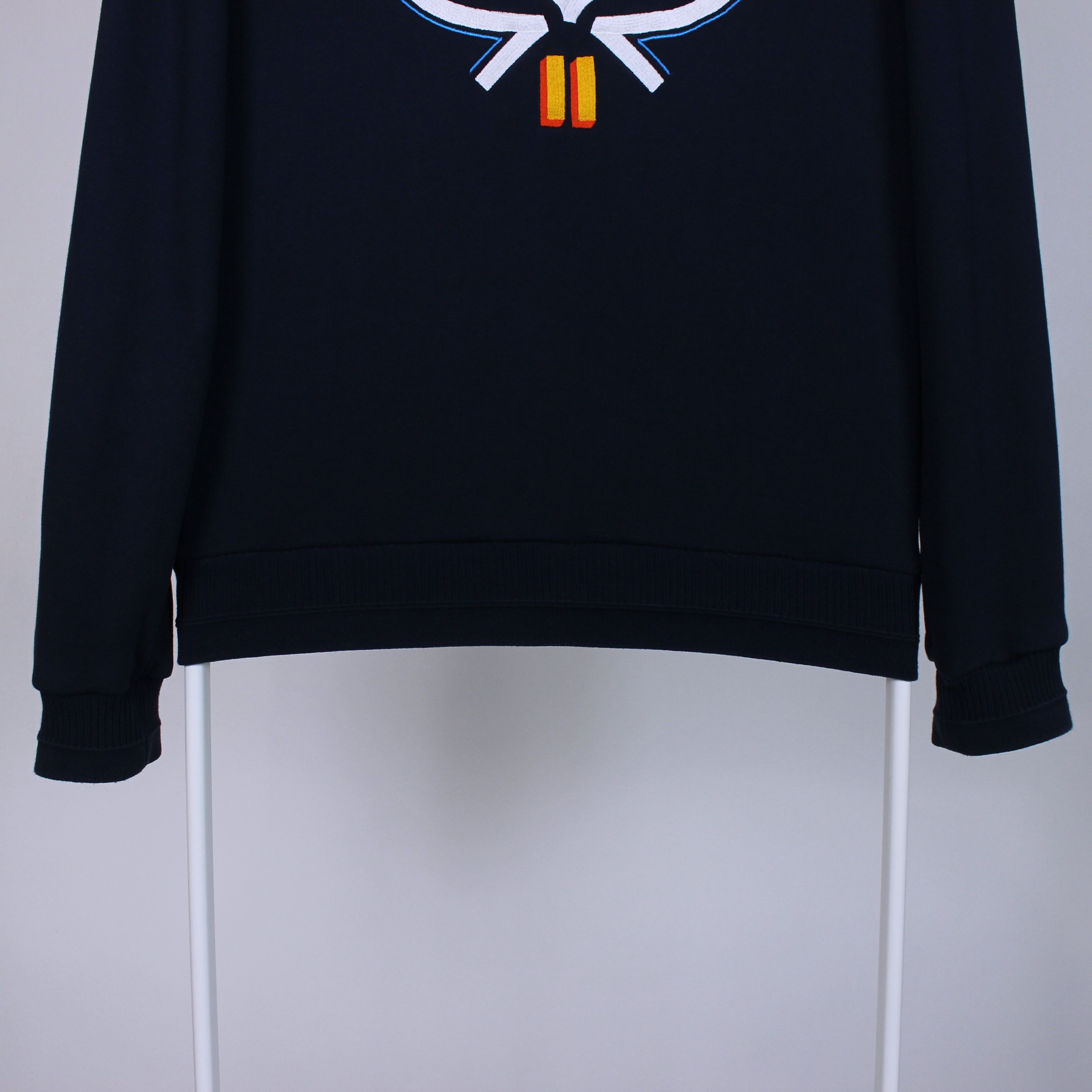 MCM MCM Men Geo Laurel Sweatshirt Blue centr logo M Size US M / EU 48-50 / 2 - 7 Thumbnail