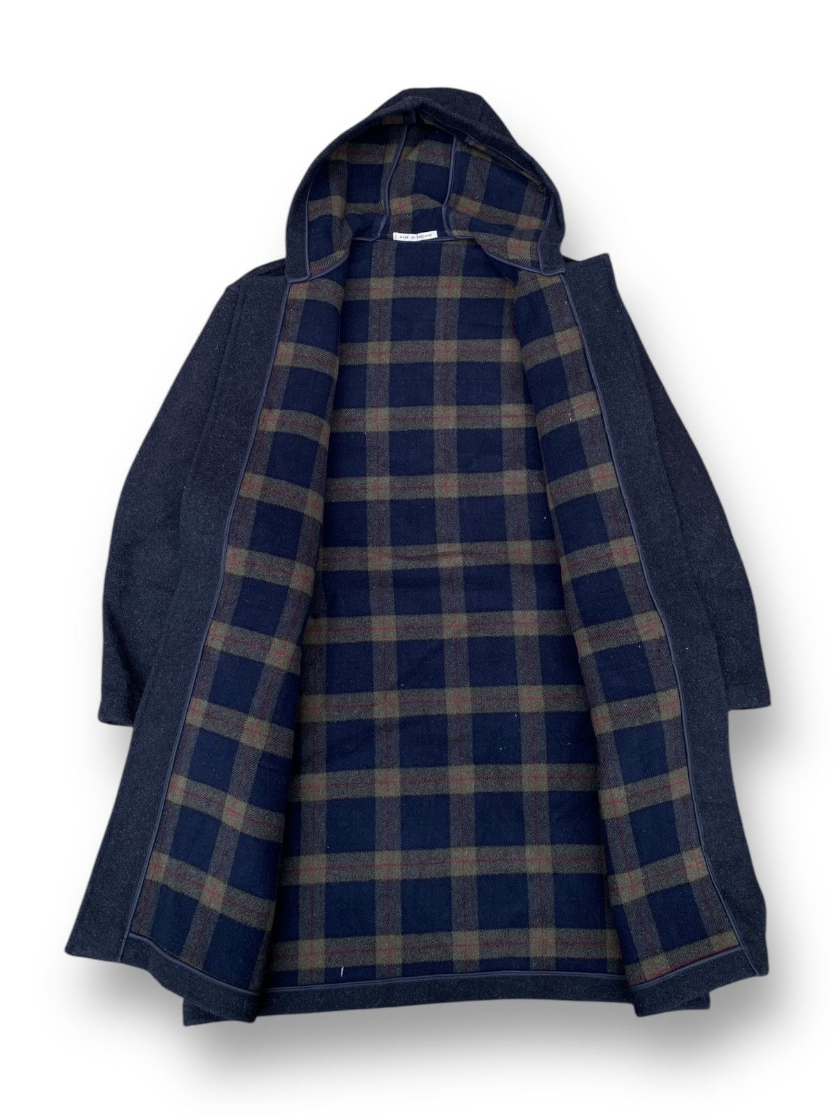 Original Montgomery × Vintage The Montgomery Duffle Coat Made in England Wool Jacket. #E2 Size US L / EU 52-54 / 3 - 3 Thumbnail