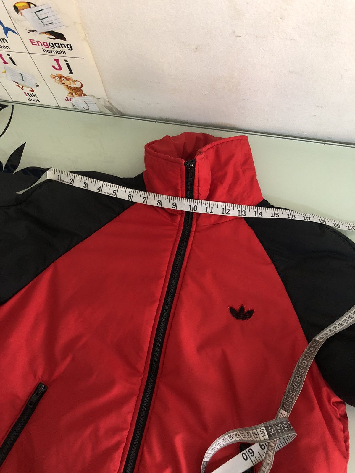 Adidas Rare❗️Vintage 90s Adidas Small Logo Puffer Bomber Jacket Size US M / EU 48-50 / 2 - 19 Thumbnail
