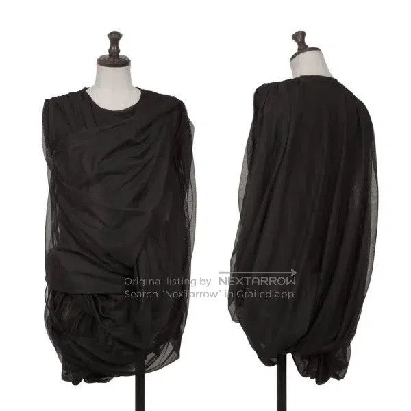 Comme des Garcons Comme Des Garcons Black Retro Ruffled Camisole Top Size M / US 6-8 / IT 42-44 - 1 Thumbnail