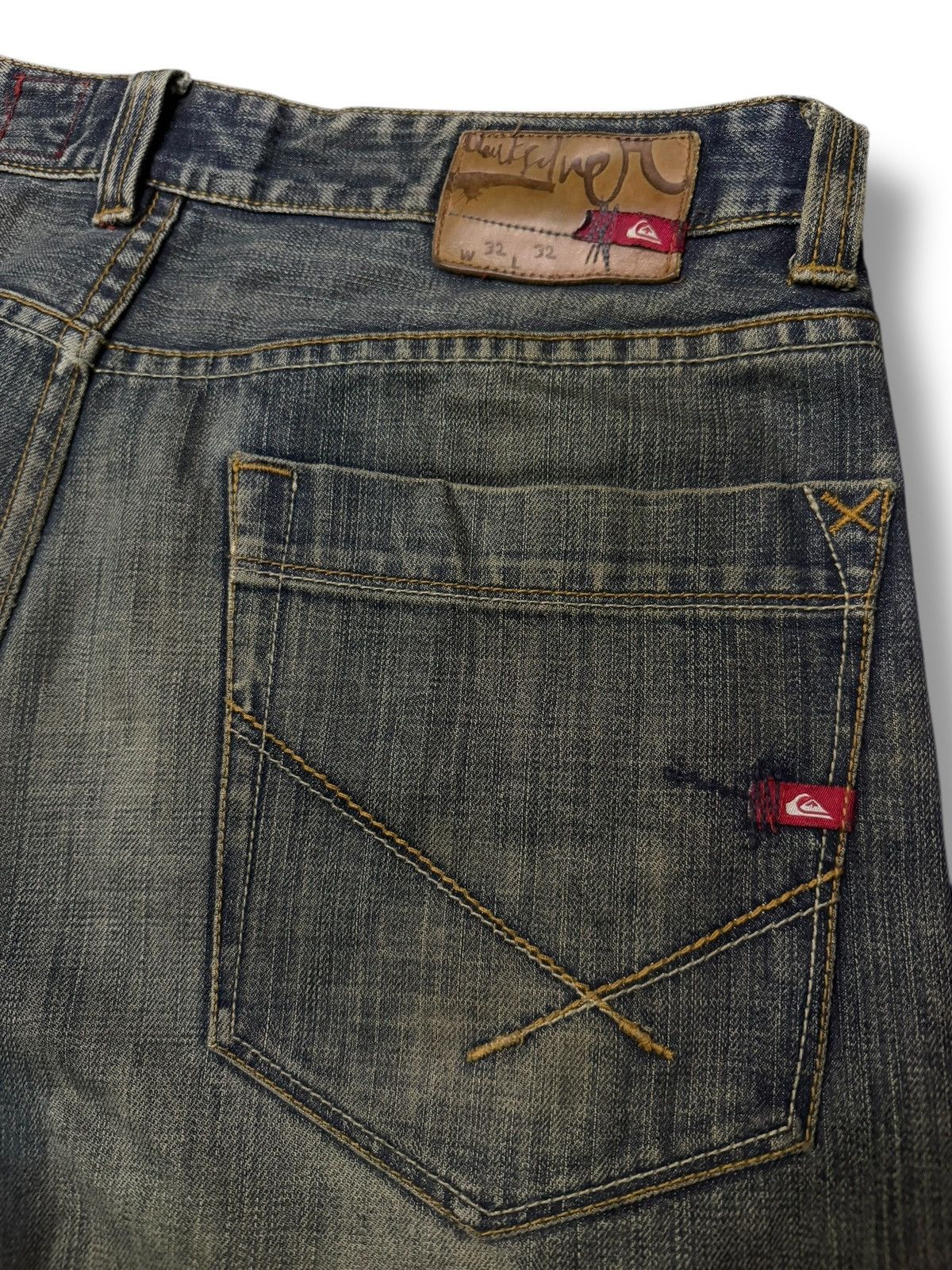Quiksilver Vintage Y2K Quiksilver QuikJean Japanese Denim Jeans | W35 Size US 35 - 8 Thumbnail