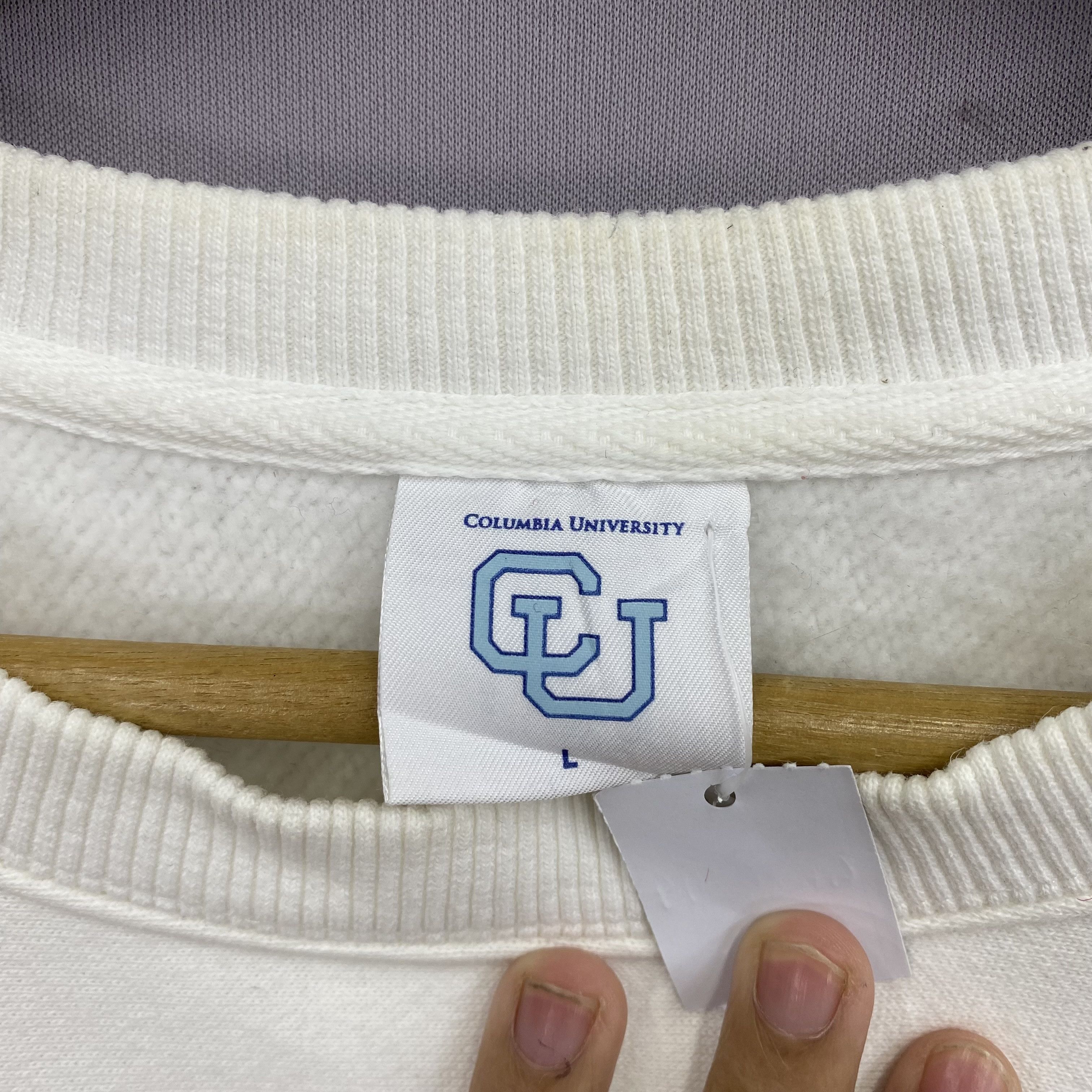 Columbia Vintage Columbia University Sweater 90s Style Sweatshirt Size US L / EU 52-54 / 3 - 4 Thumbnail