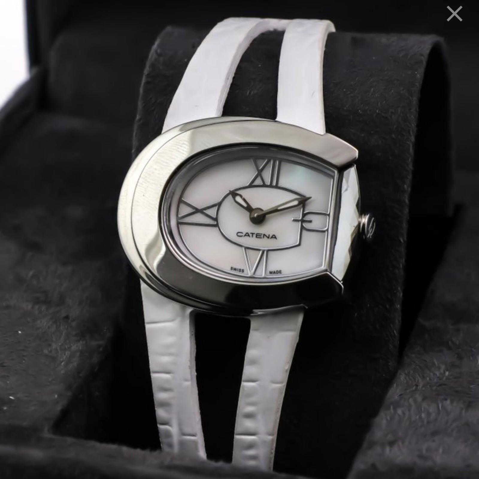 Other Catena Swiss 37mm Ronda Quartz Watch Stainless Steel 5ATM Size ONE SIZE - 7 Thumbnail