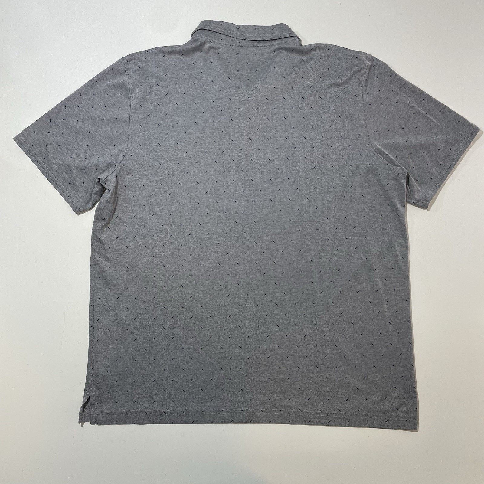 TravisMathew Travis Mathew Golf Polo Shirt Men’s XXL 2XL Gray Geometric Size US XXL / EU 58 / 5 - 5 Thumbnail