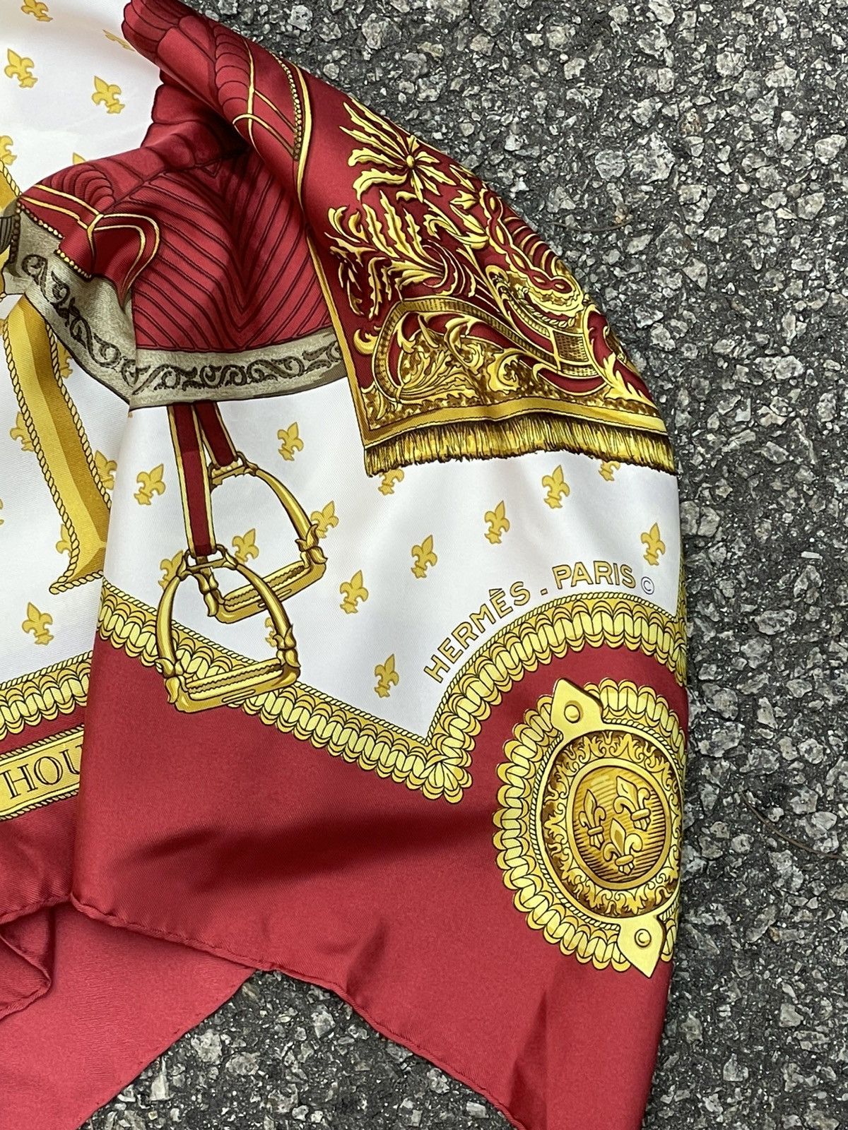 Hermes Hermès "Selles à Housse" | Silk Scarf Size ONE SIZE - 10 Thumbnail