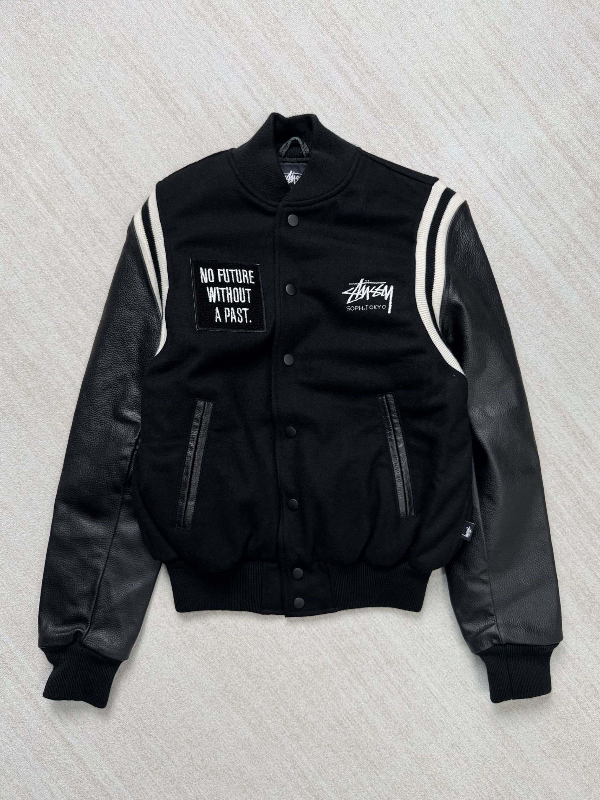 Sophnet. UNWORN* Varsity Jacket Black 16th Anniversary Collection Size US S / EU 44-46 / 1 - 11 Thumbnail