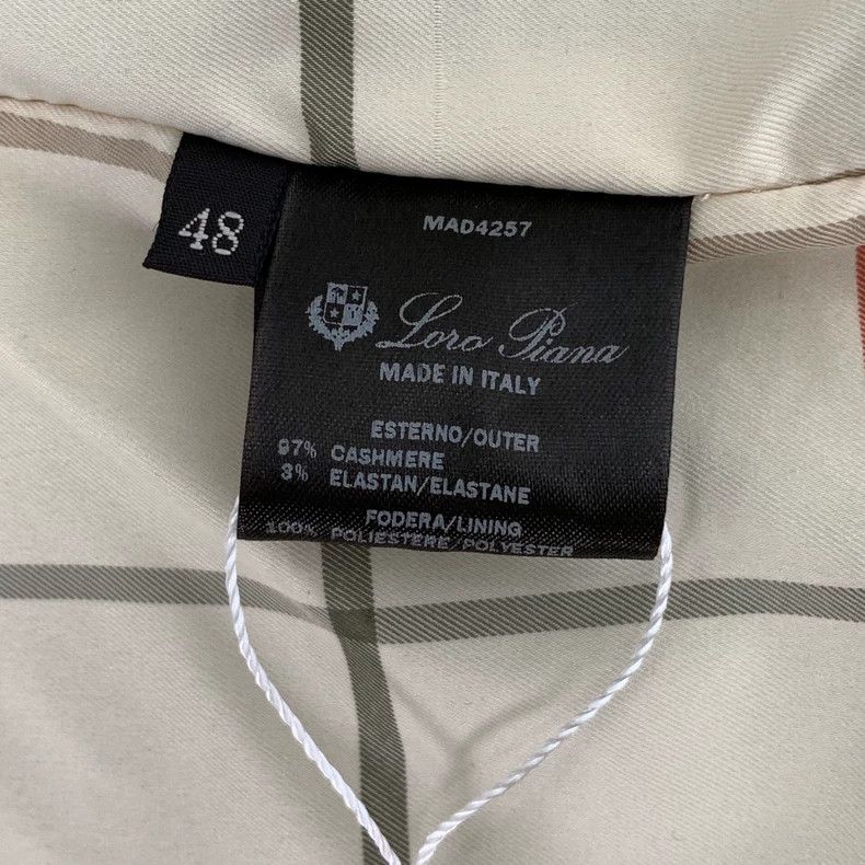 Other LORO PIANA Dark blue cashmere long-sleeved suit jacket Size M / US 6-8 / IT 42-44 - 6 Thumbnail