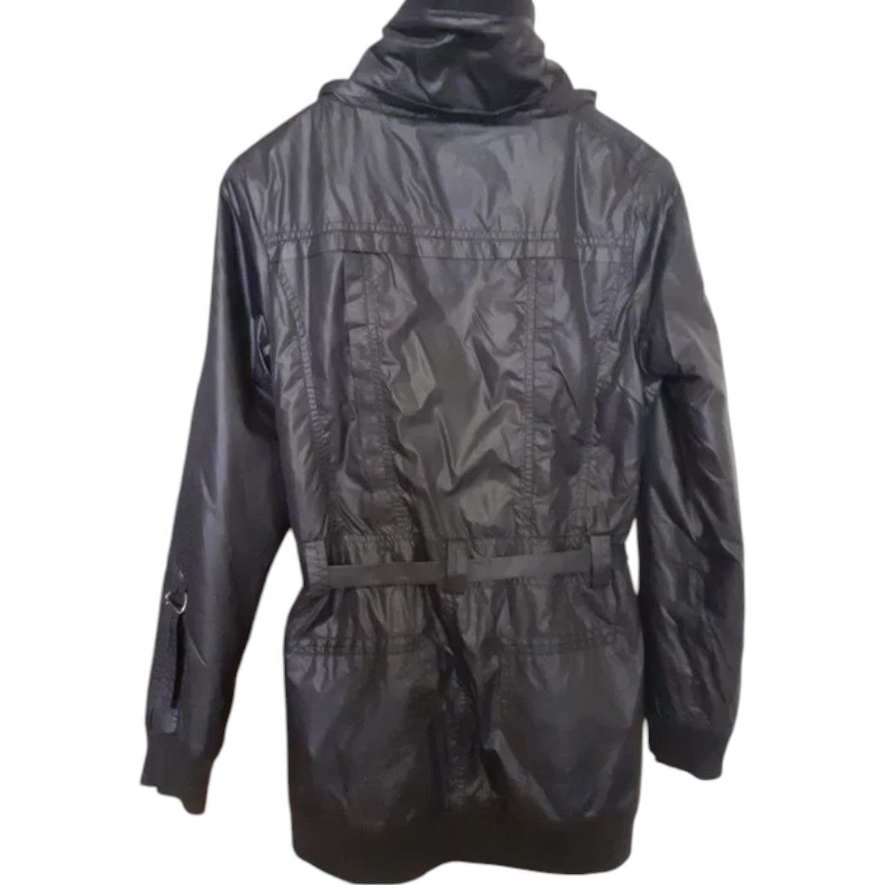 Cop Copine Cop Copine Black Hooded Coat Taille 38 Size S / US 4 / IT 40 - 4 Thumbnail