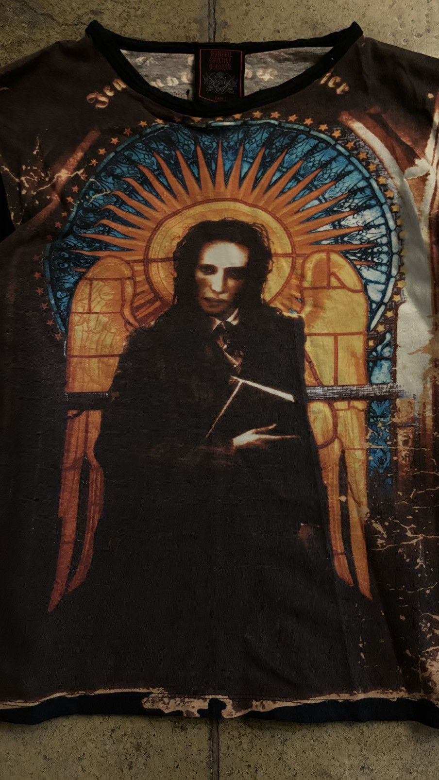 Jean Paul Gaultier Jean Paul Gaultier SS98 Marilyn Manson Mesh Longsleeve Size US M / EU 48-50 / 2 - 3 Thumbnail