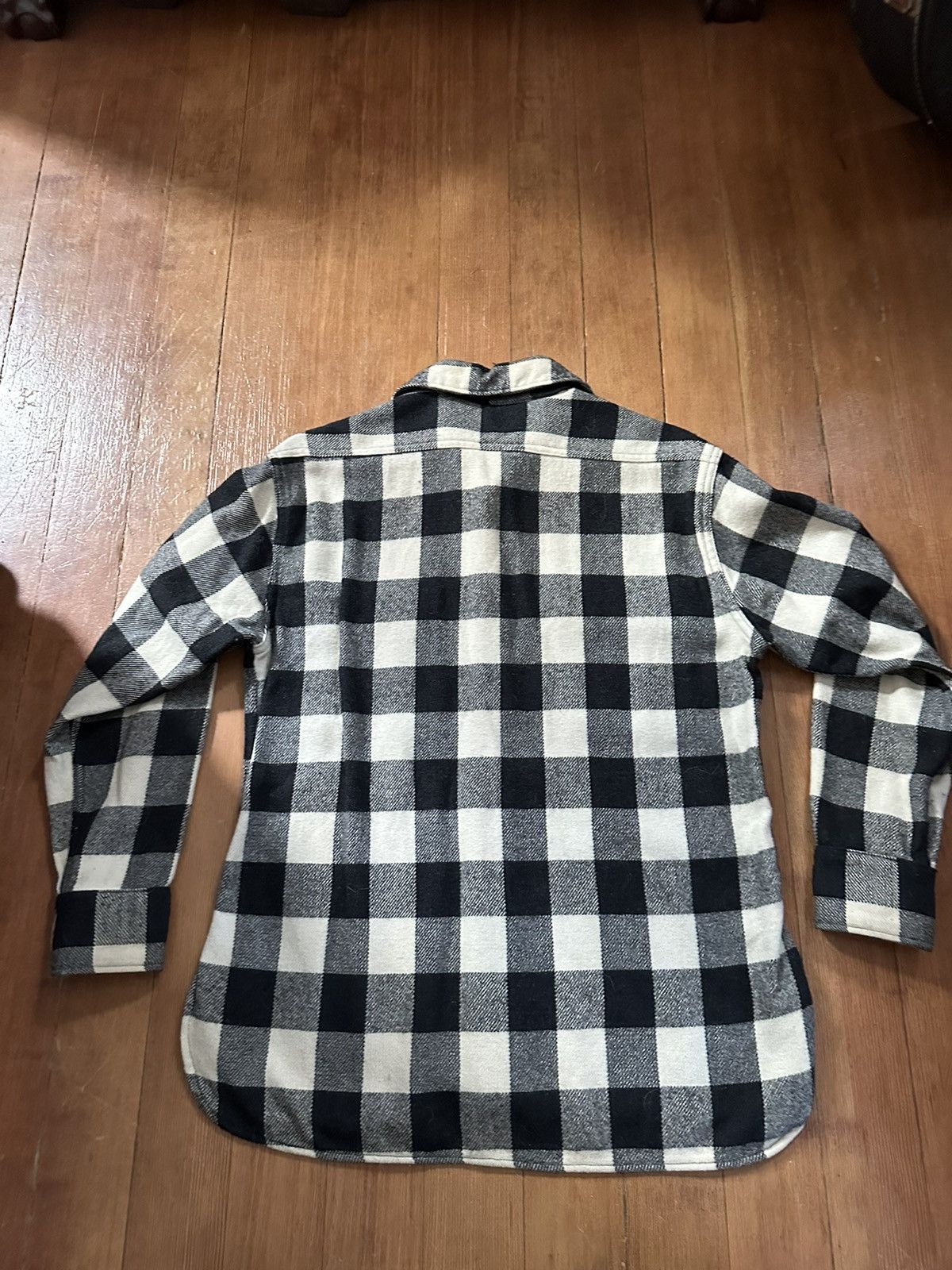 Vintage Vintage wool plaid flannel shirt Size US M / EU 48-50 / 2 - 3 Thumbnail