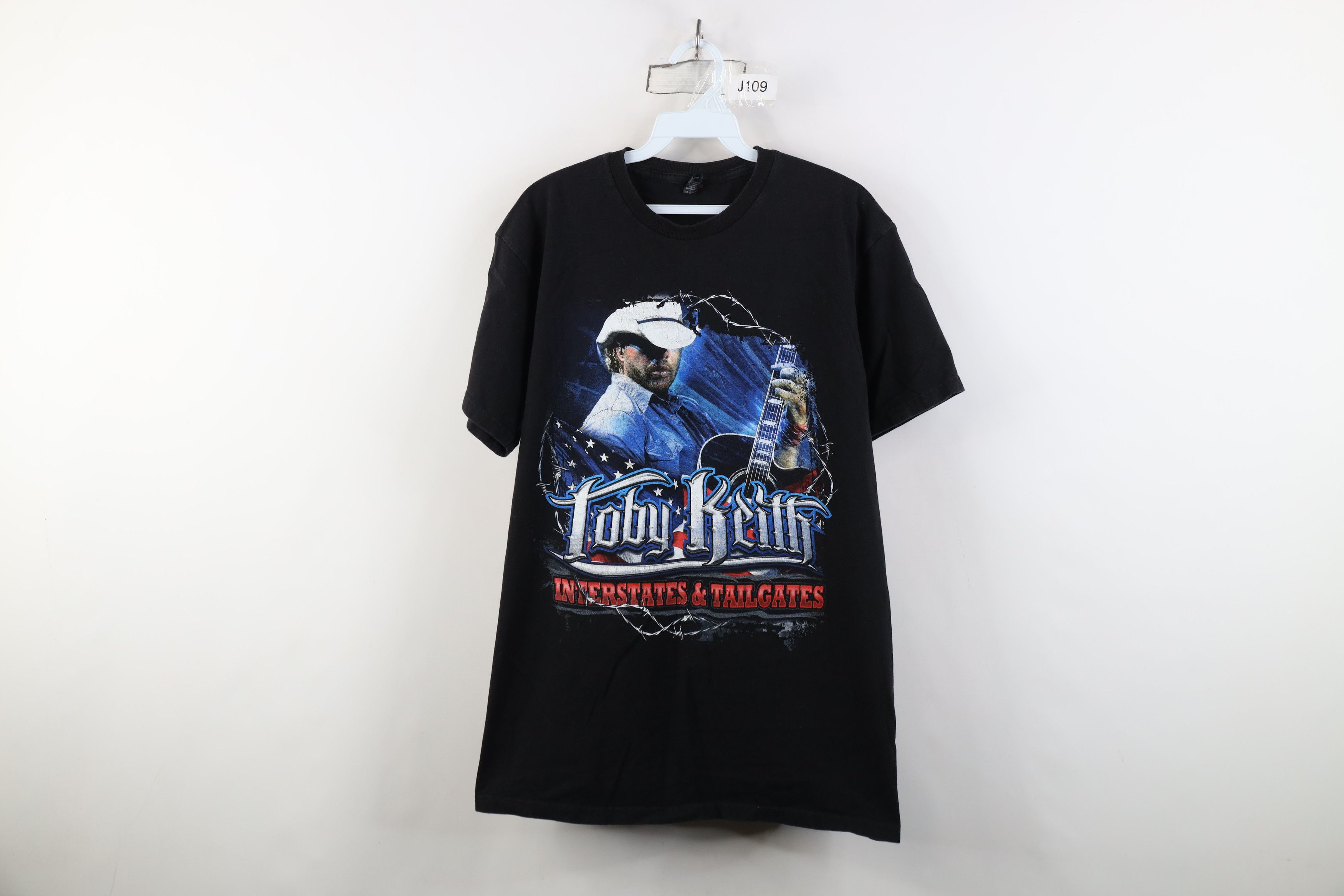 Vintage Y2K Interstates & Tailgates Tour Toby Keith Band T-Shirt Size US M / EU 48-50 / 2 - 1 Thumbnail