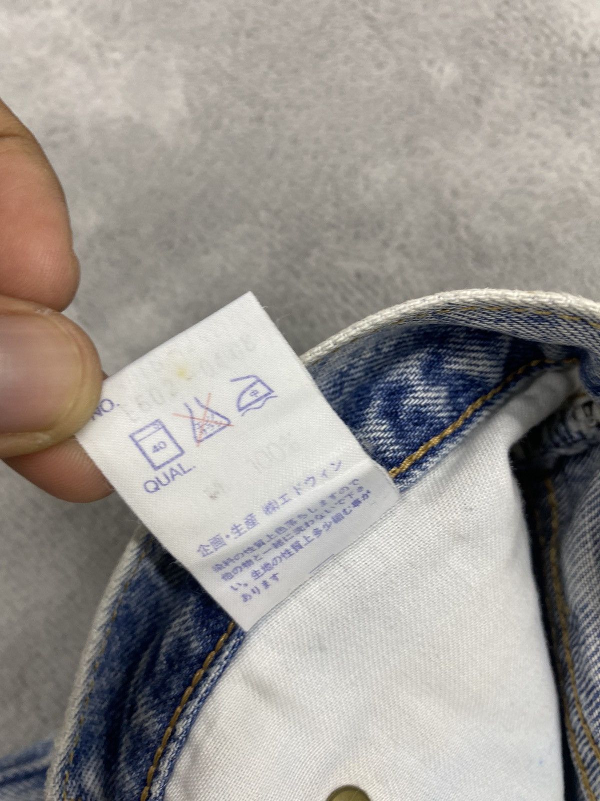 Edwin ⚡️RARE⚡️ Edwin International Basic Stone Washed Denim Jeans 31 Size US 31 - 8 Thumbnail