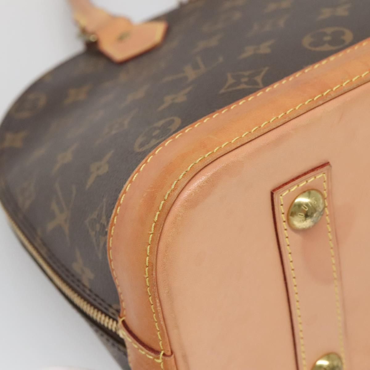 Louis Vuitton LOUIS VUITTON Monogram Alma PM Hand Bag M53151 Size ONE SIZE - 16 Thumbnail