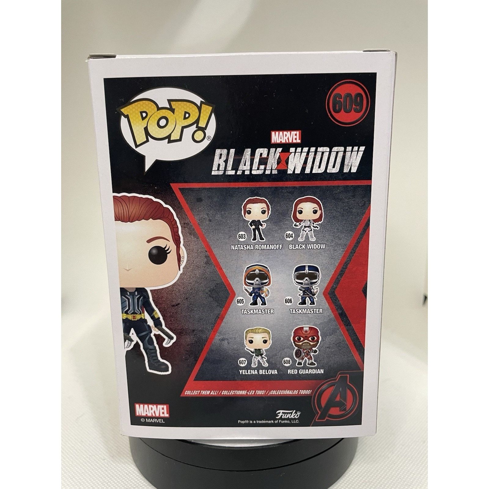 Marvel Comics Funko Pop! Vinyl: Black Widow - Special Edition #609 - Mint Size ONE SIZE - 5 Thumbnail