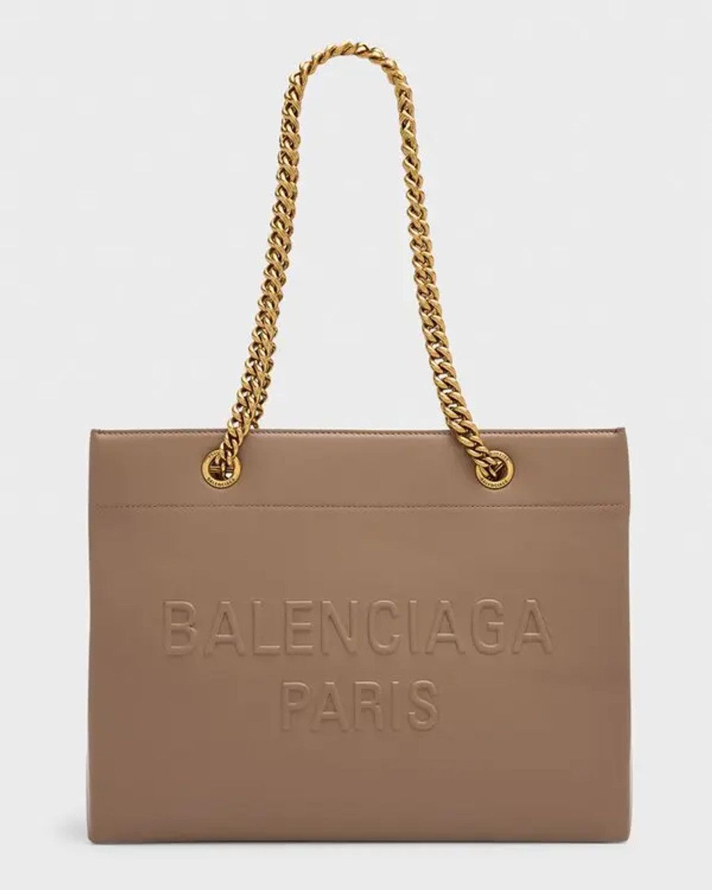 Balenciaga o1tr1nto0525 Size: OS / Duty Free Medium Tote Bag in Beige Size ONE SIZE - 1 Preview