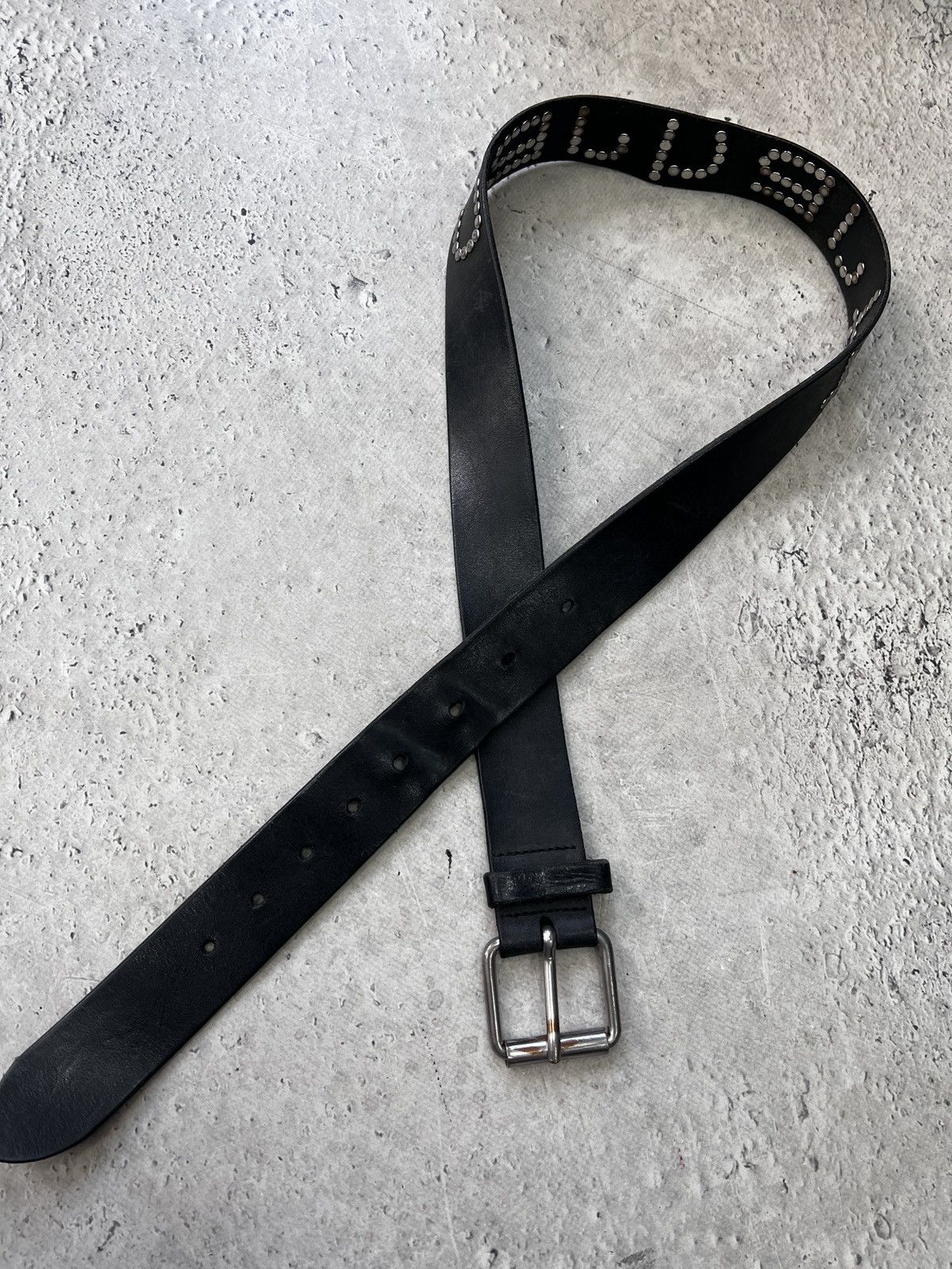 Carhartt HYPE CARHARTT BIG LOGO METAL LEATHER Y2K BELT Size ONE SIZE - 3 Thumbnail