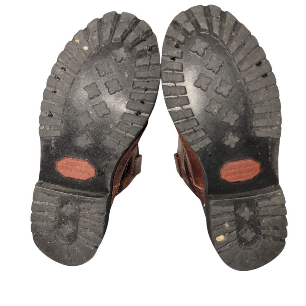 Other Work Power Mountain VAQUEROS Men Pull-On Brown Leather Steel Size US 8 / EU 41 - 7 Thumbnail