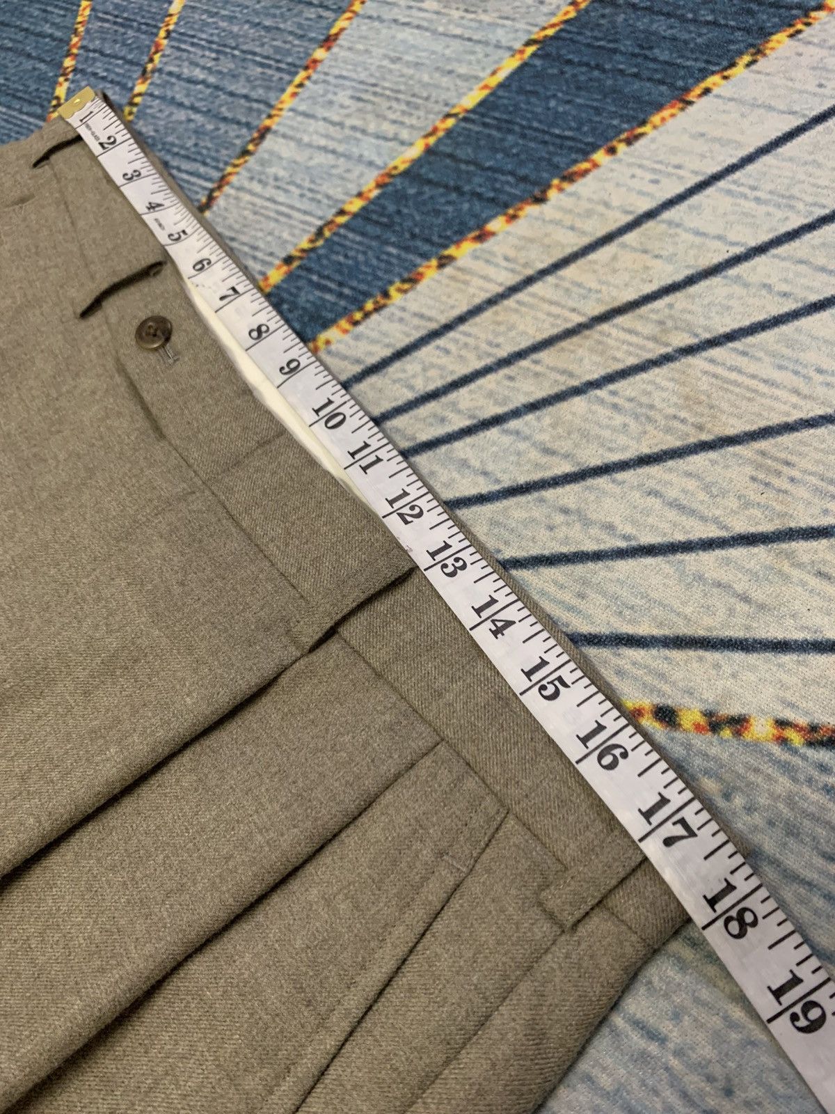 Burberry Vintage BURBERRY Wool Pants Size US 35 - 14 Thumbnail