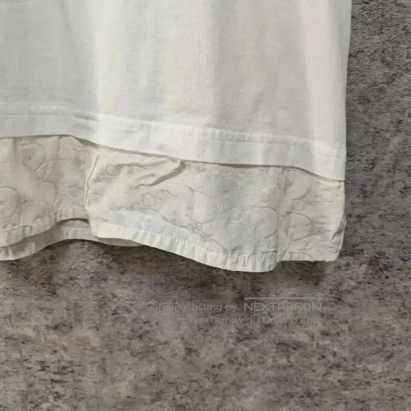 Dior Dior White Cotton Short Sleeve T-Shirt . Size US S / EU 44-46 / 1 - 3 Thumbnail