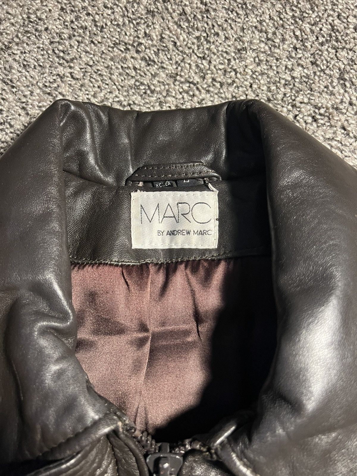 Andrew Marc Vintage 1989 Andrew Marc Leather Bomber - Made in Korea - XL Size US L / EU 52-54 / 3 - 6 Thumbnail