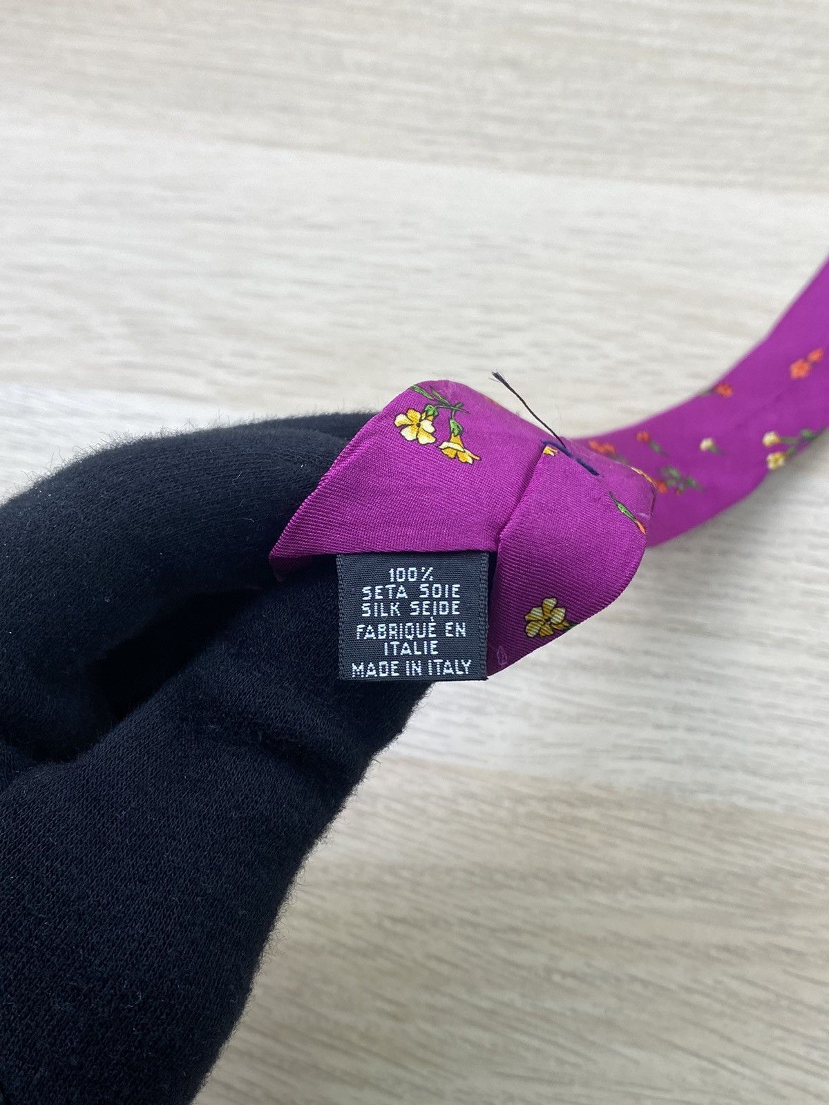 Vintage Yves Saint Laurent Silk Tie T85 Size ONE SIZE - 6 Thumbnail