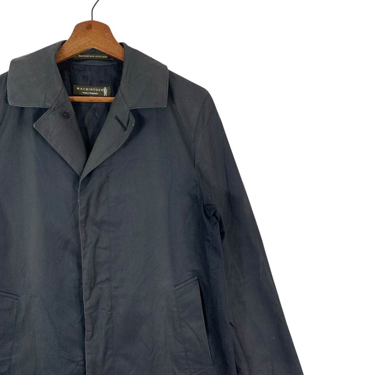 VINTAGE MACKINTOSH SCOTLAND OVERCOAT JACKET FADED