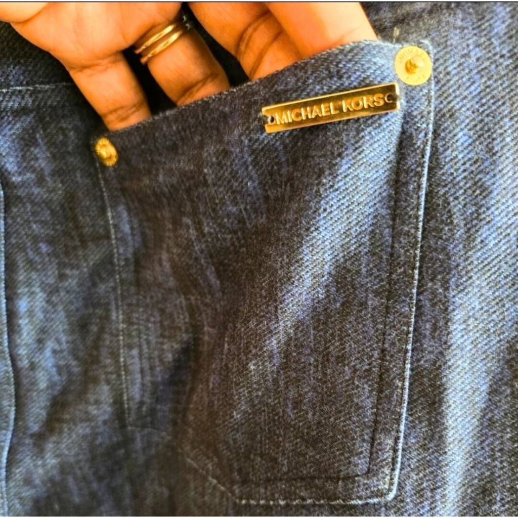 Michael Kors Michael Kors Blue Indigo Jeggings Womens Small Pull-On Stret Size 27" / US 4 / IT 40 - 11 Thumbnail