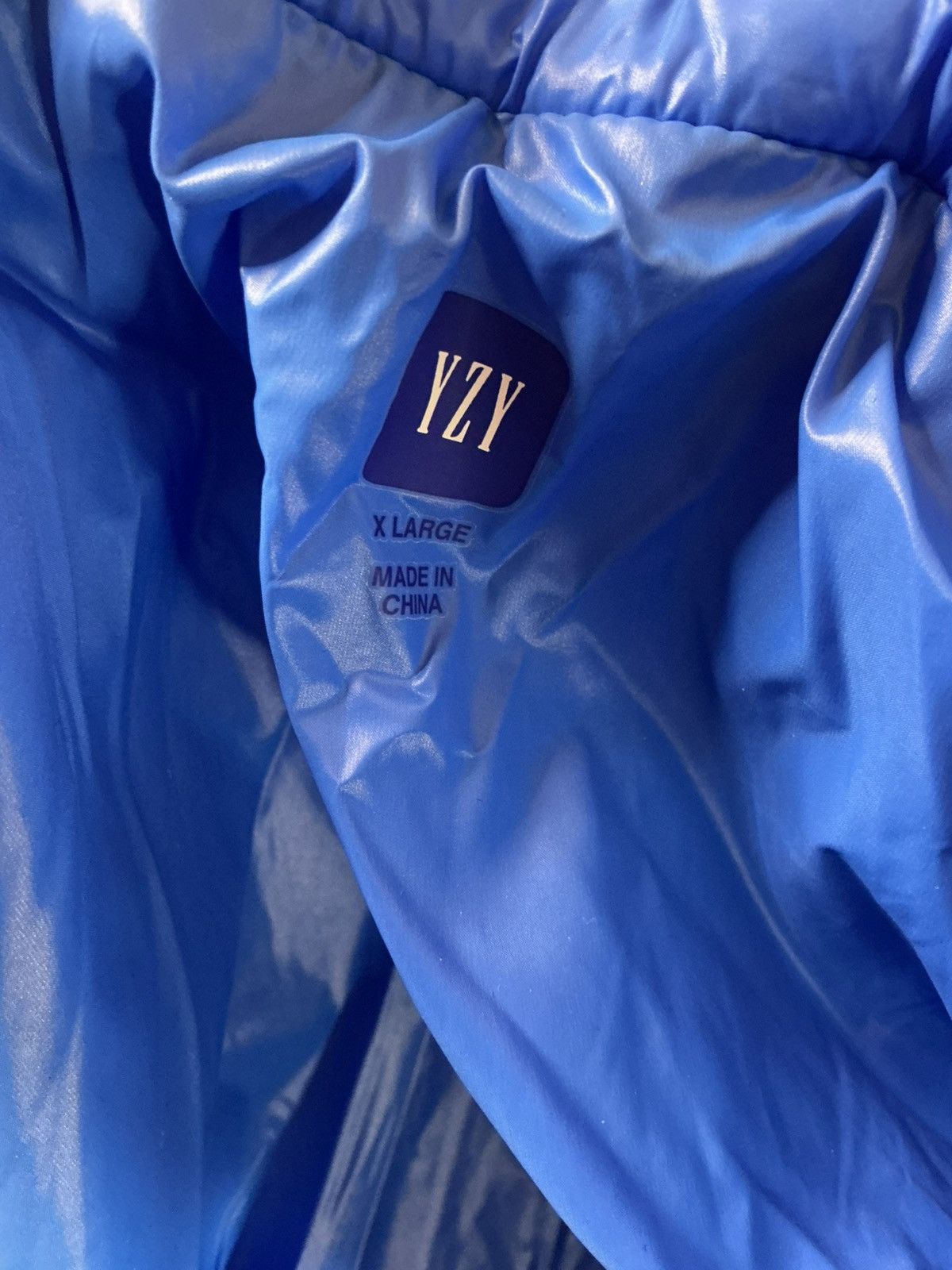 Gap × Yeezy YZY Gap Blue Round Jacket puffer yeezy kanye west XL Size US XL / EU 56 / 4 - 3 Thumbnail