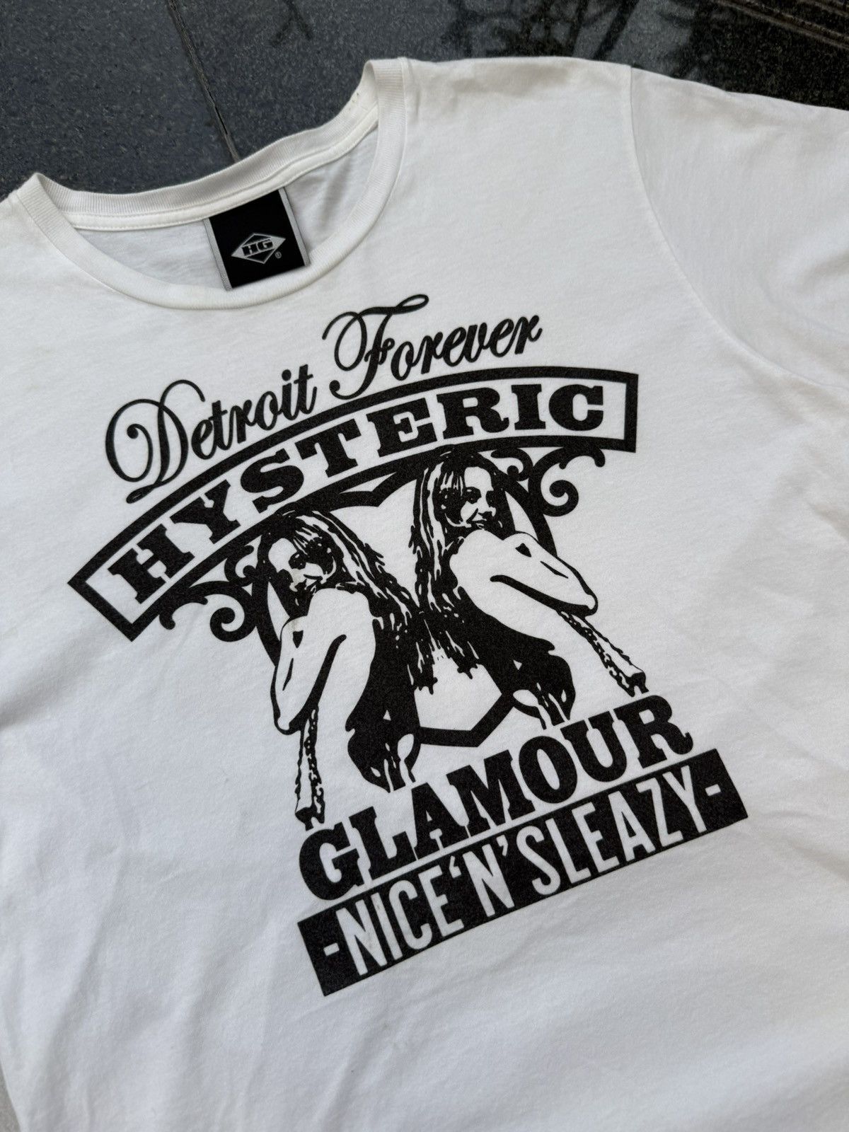 Hysteric Glamour 90’s HYSTERIC GLAMOUR DETROIT FOREVER VINTAGE LOGO TSHIRT Size US S / EU 44-46 / 1 - 4 Thumbnail