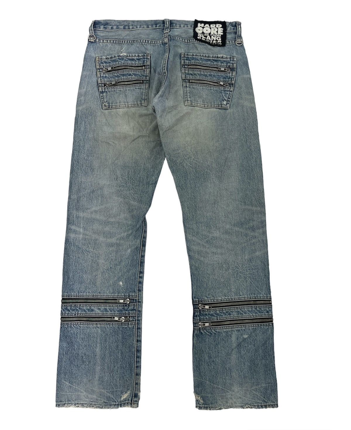 Number (N)ine Vintage RNA INC Multi Zipper inspired Number nine Jeans Size US 33 - 2 Thumbnail