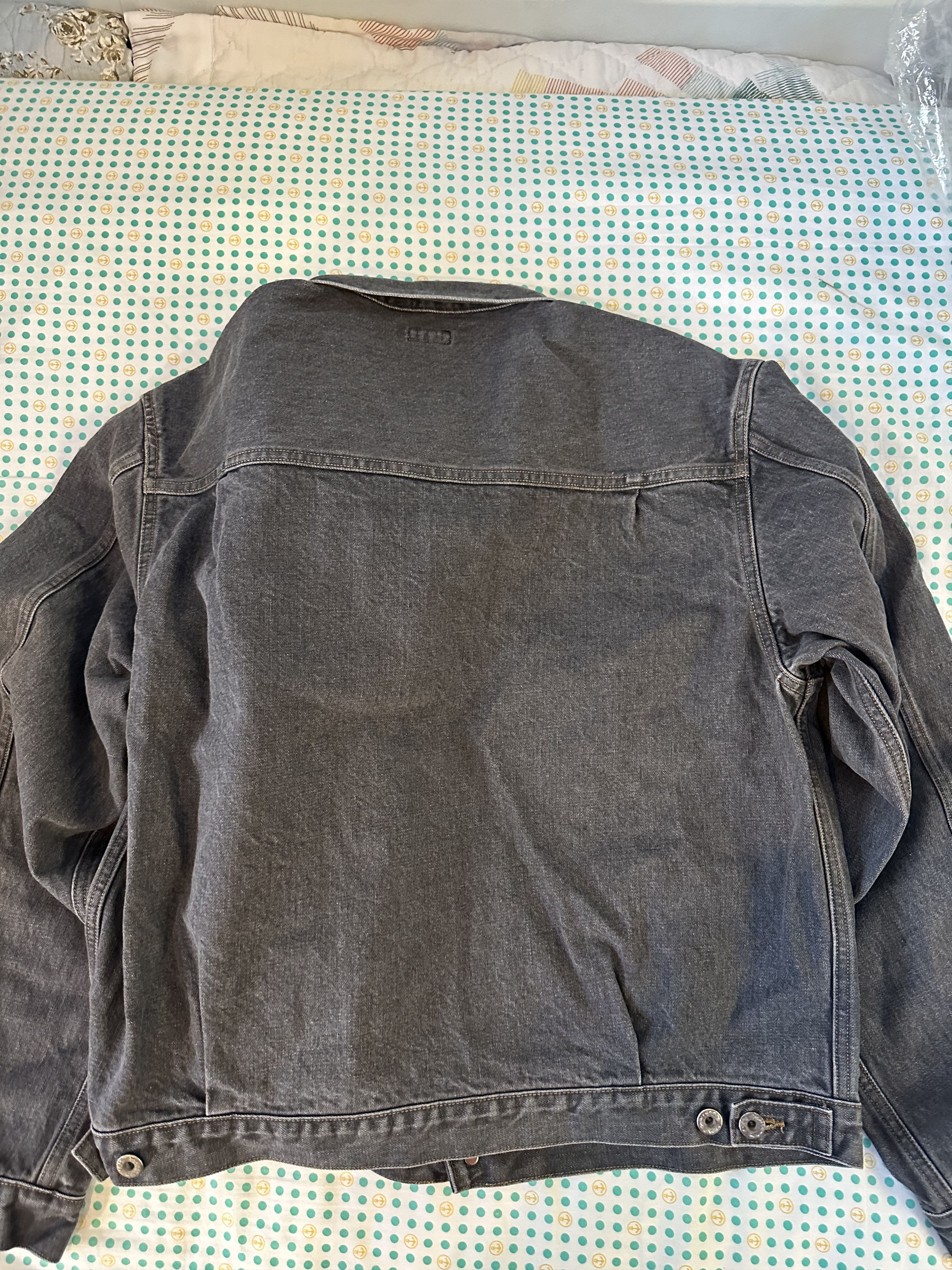 Kapital Kapital 14oz Black Denim Lace-Up Jacket Size US L / EU 52-54 / 3 - 7 Thumbnail