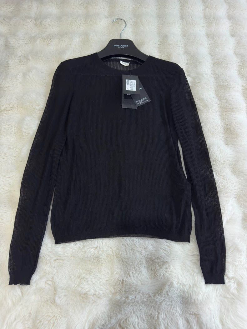 Saint laurent paris See-Through Undershirt long sleeves 250
