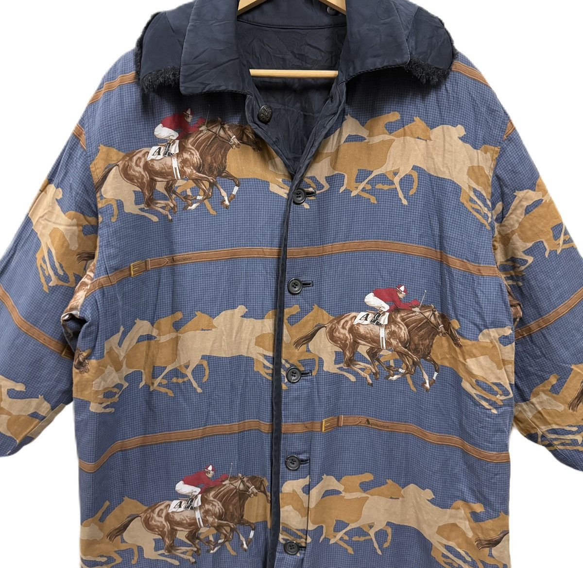 Aquascutum Vintage Aquascutum Equastrian Reversible Jacket Size US XL / EU 56 / 4 - 6 Thumbnail