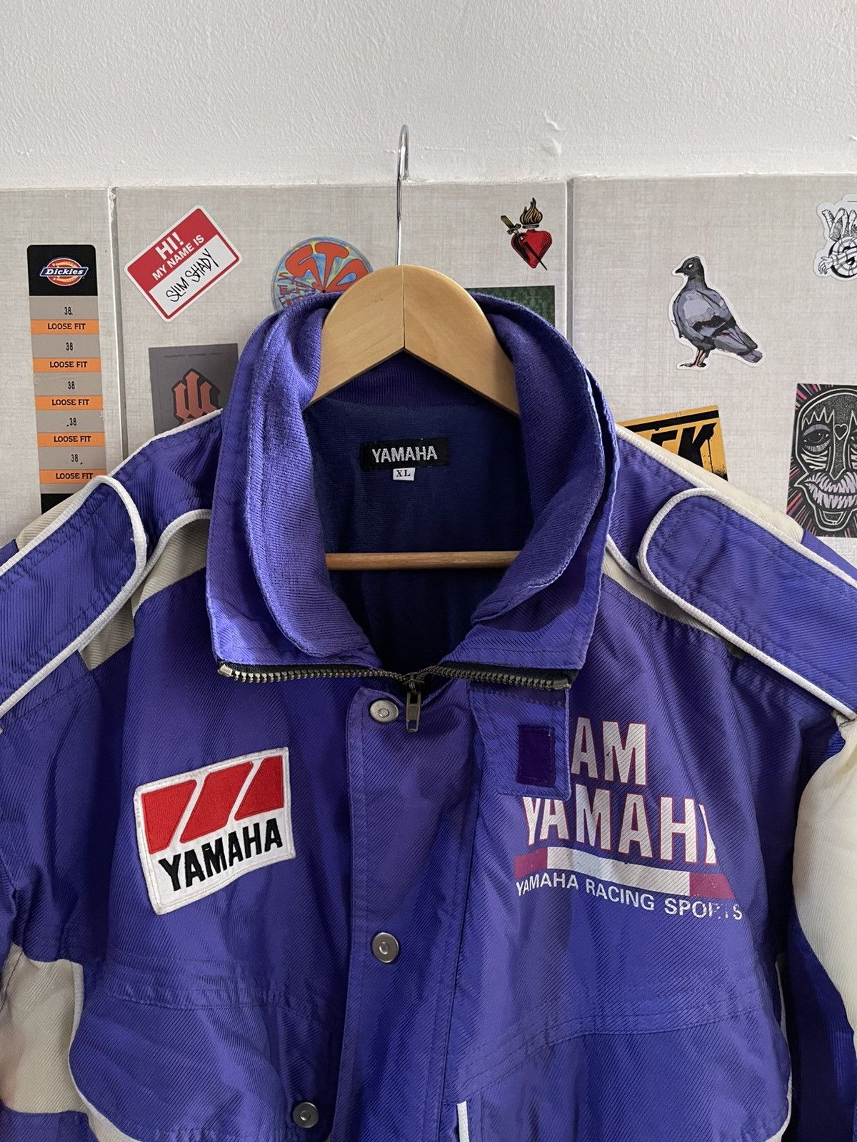 Yamaha Vintage Yamaha Racing Jacket 90s Rare Size US XL / EU 56 / 4 - 3 Thumbnail