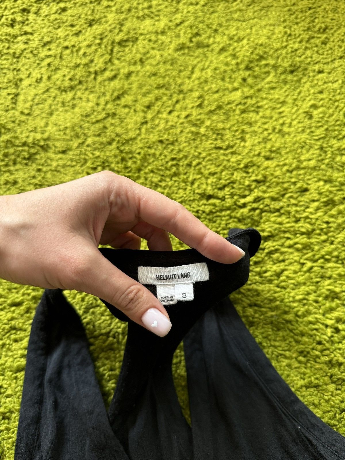 Designer × Helmut Lang Helmut Lang avant garde black dress Size S / US 4 / IT 40 - 2 Thumbnail