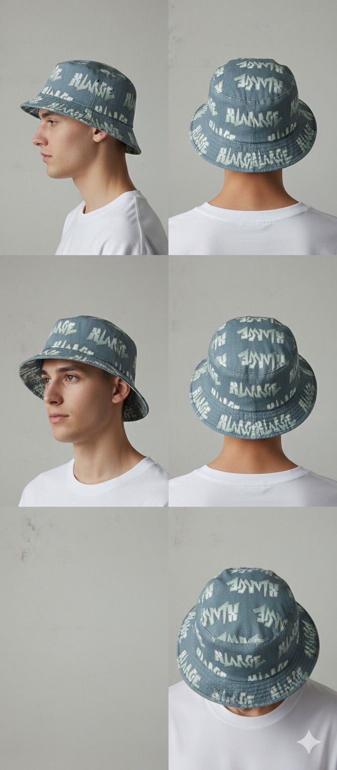 Xlarge Xlarge Polygon Logo Bucket Hat Size ONE SIZE - 2 Thumbnail