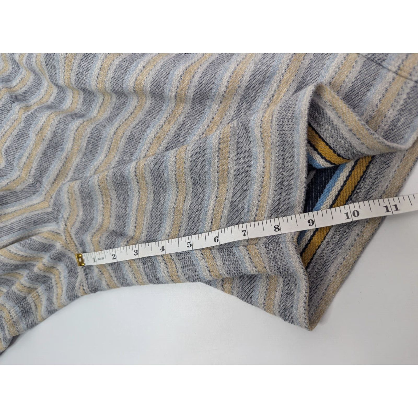 Vissla Vissla Shorts Mens XL Gray Surfer Fleece Sweat Short Striped Drawstring Casual Size US 36 / EU 52 - 3 Thumbnail
