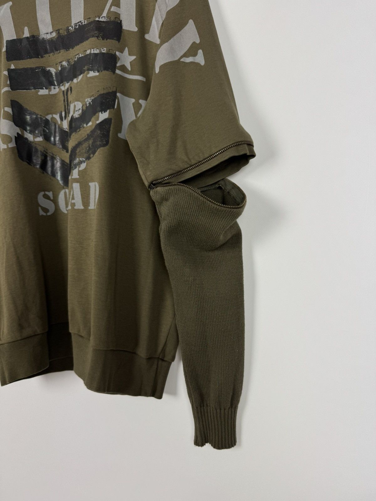 John Galliano Paris Kids Collection Military Sweatshirt