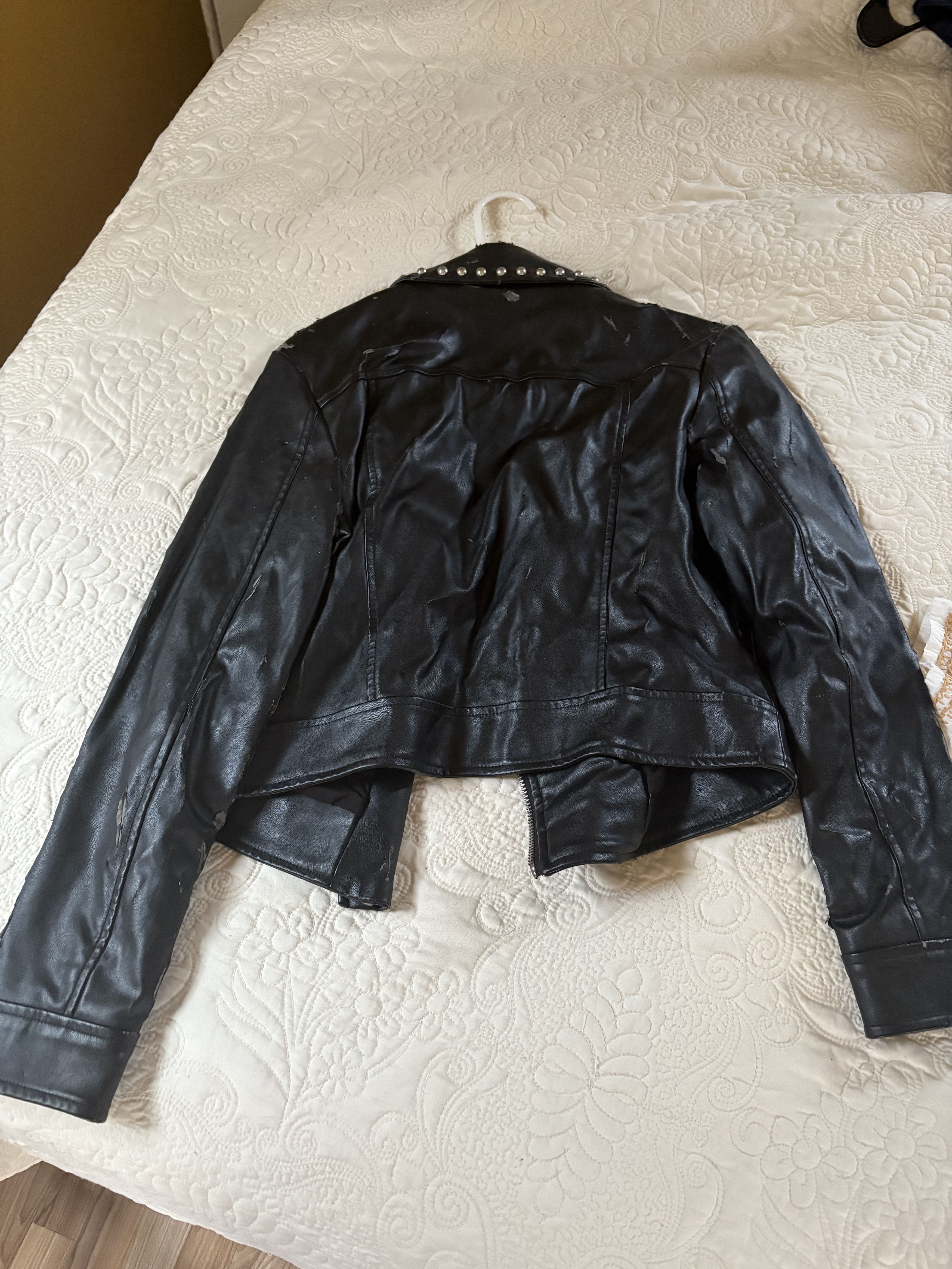 Michael Kors Michael Kors Leather Jacket Needs Some love Size S / US 4 / IT 40 - 4 Thumbnail
