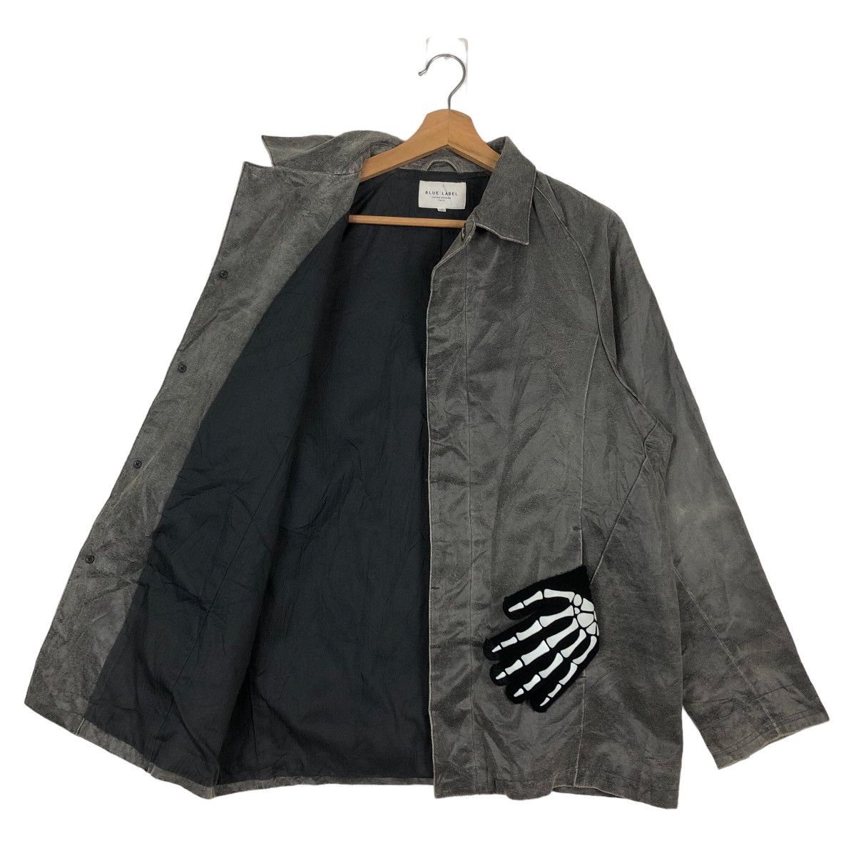 Hysteric Glamour 🔥Soft Leather Jacket Blue Label United Arrow Racer Jacket Size US M / EU 48-50 / 2 - 9 Thumbnail