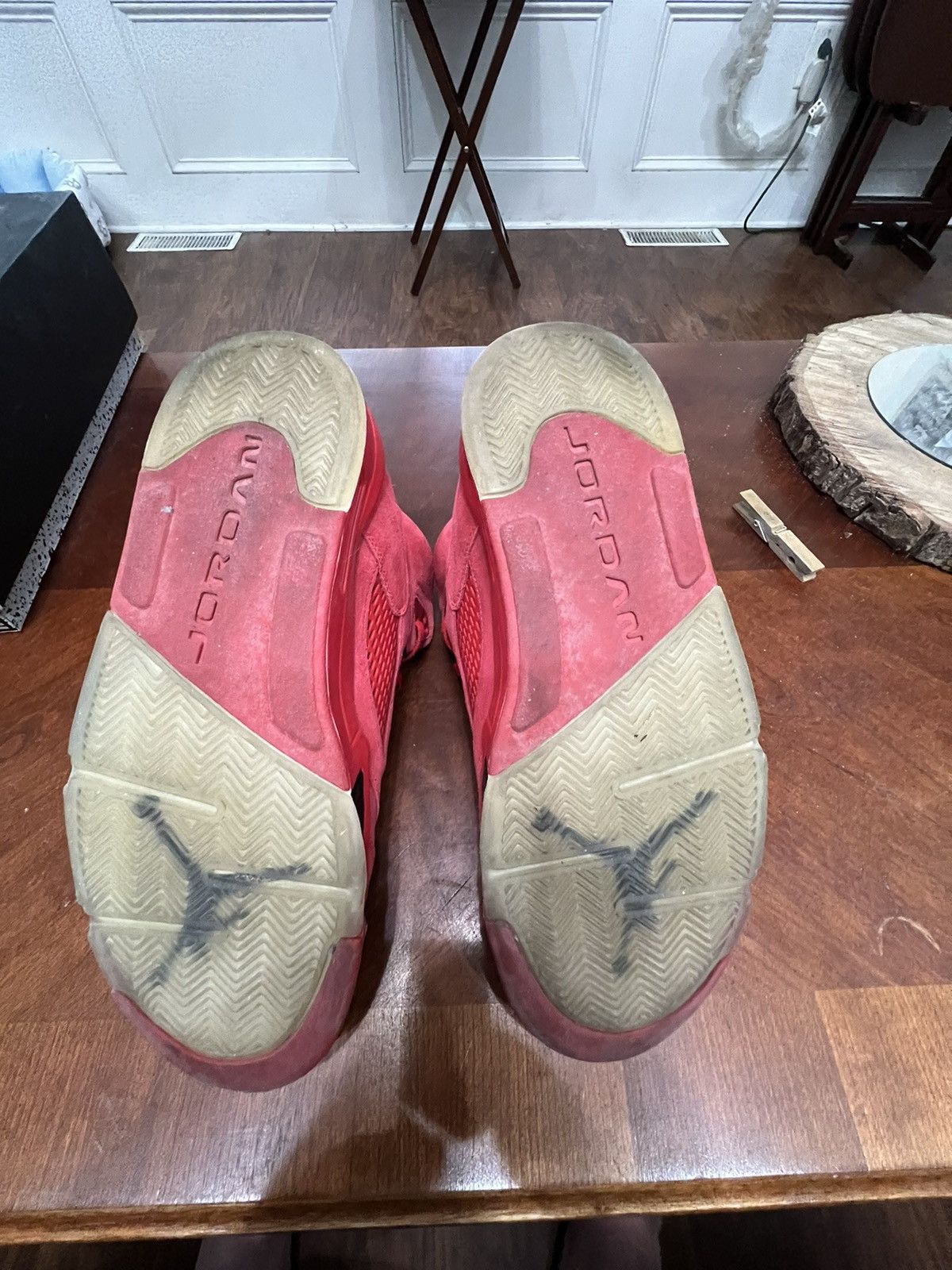 Jordan Brand Air Jordan 5 Retro “Red Suede” Size US 11 / EU 44 - 5 Thumbnail