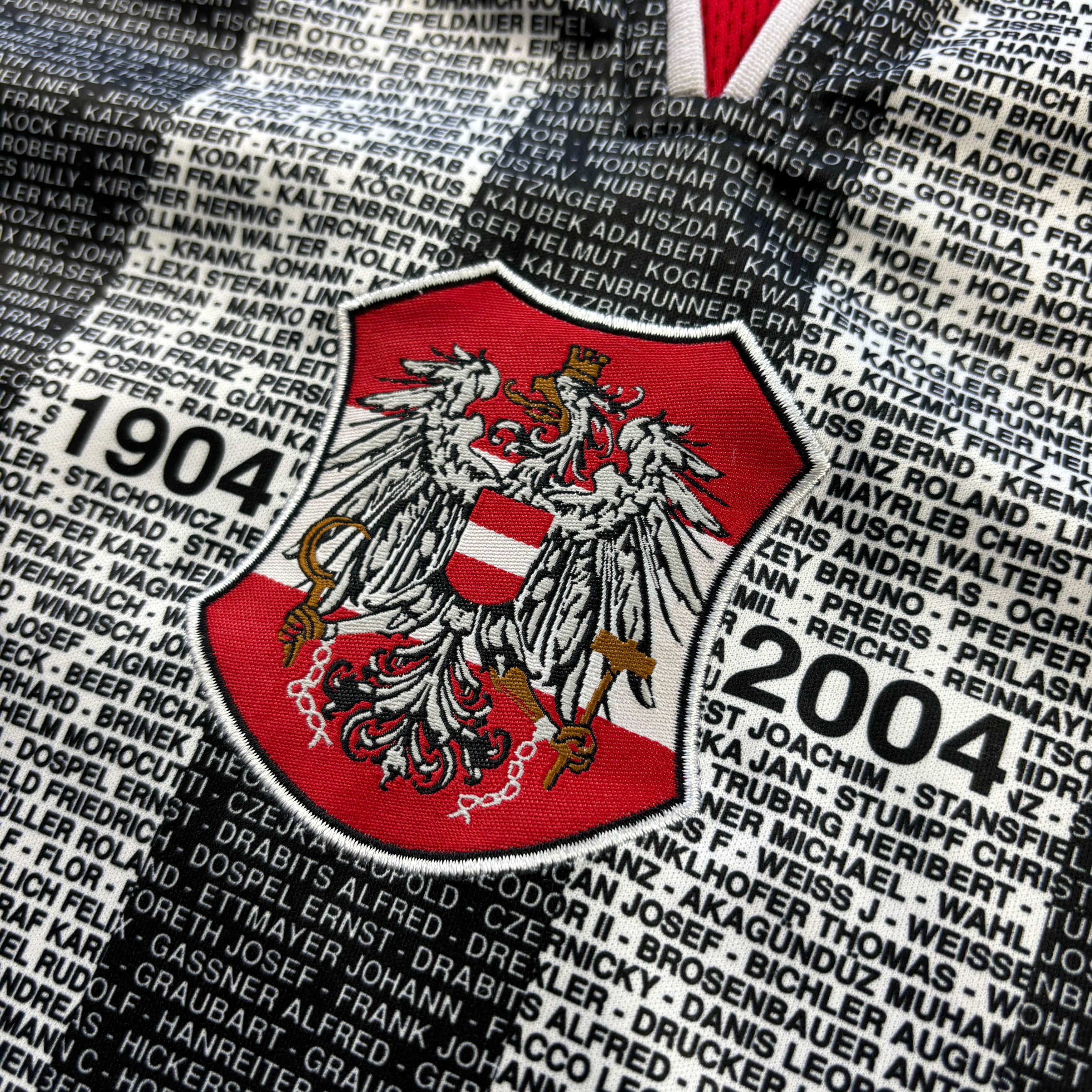 Other Austria 2004 special centenary football jersey shirt size L Size US L / EU 52-54 / 3 - 4 Thumbnail