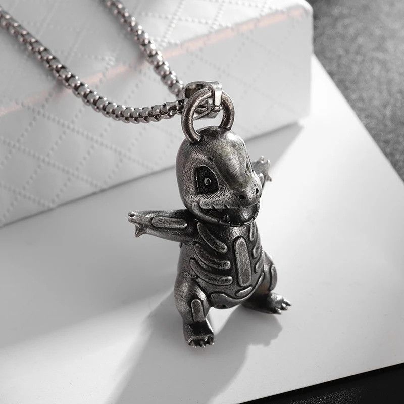 Jewelry × Vintage Gothic Cute Dinosaur Necklace Size ONE SIZE - 5 Thumbnail